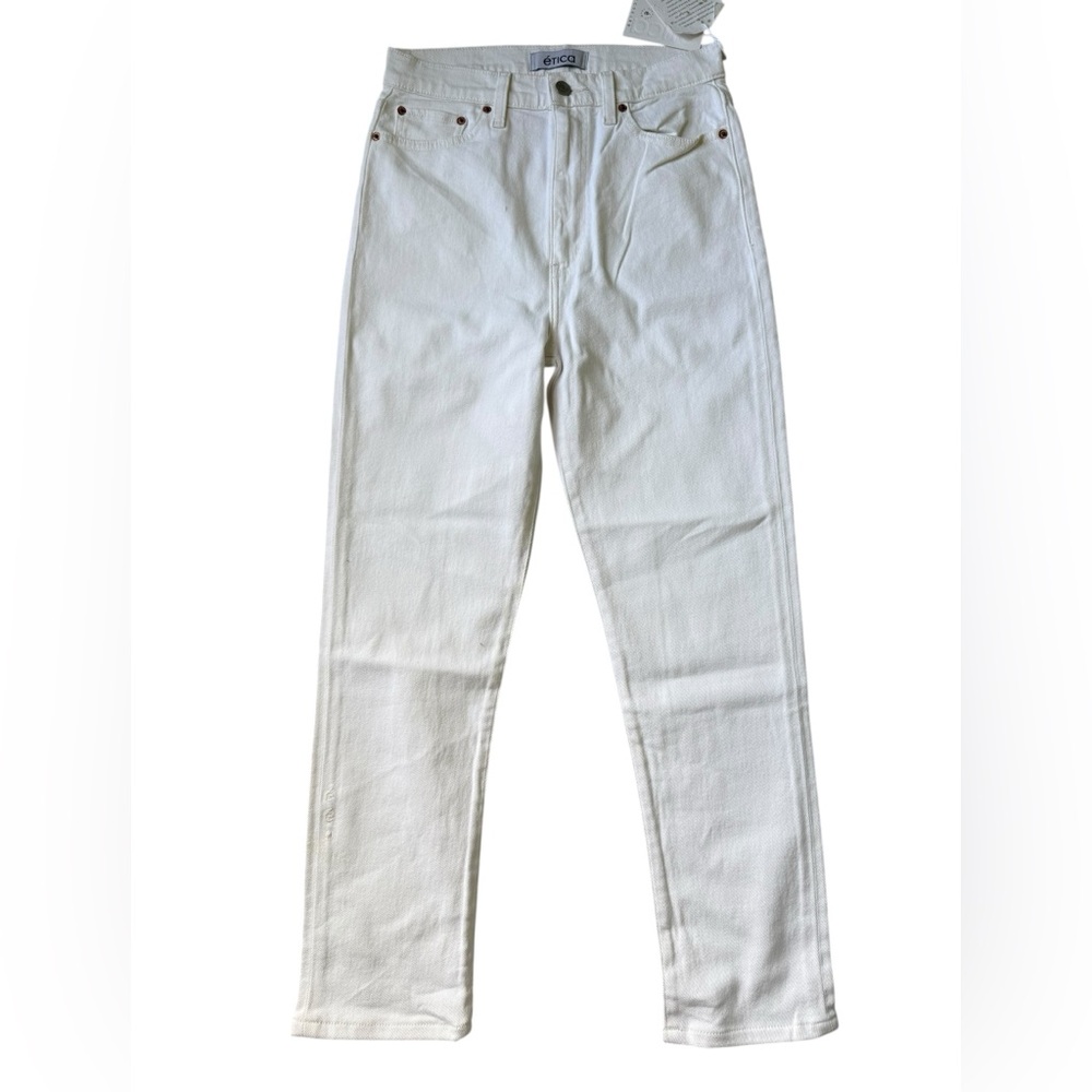 Etica White High-Rise Women’s Jeans